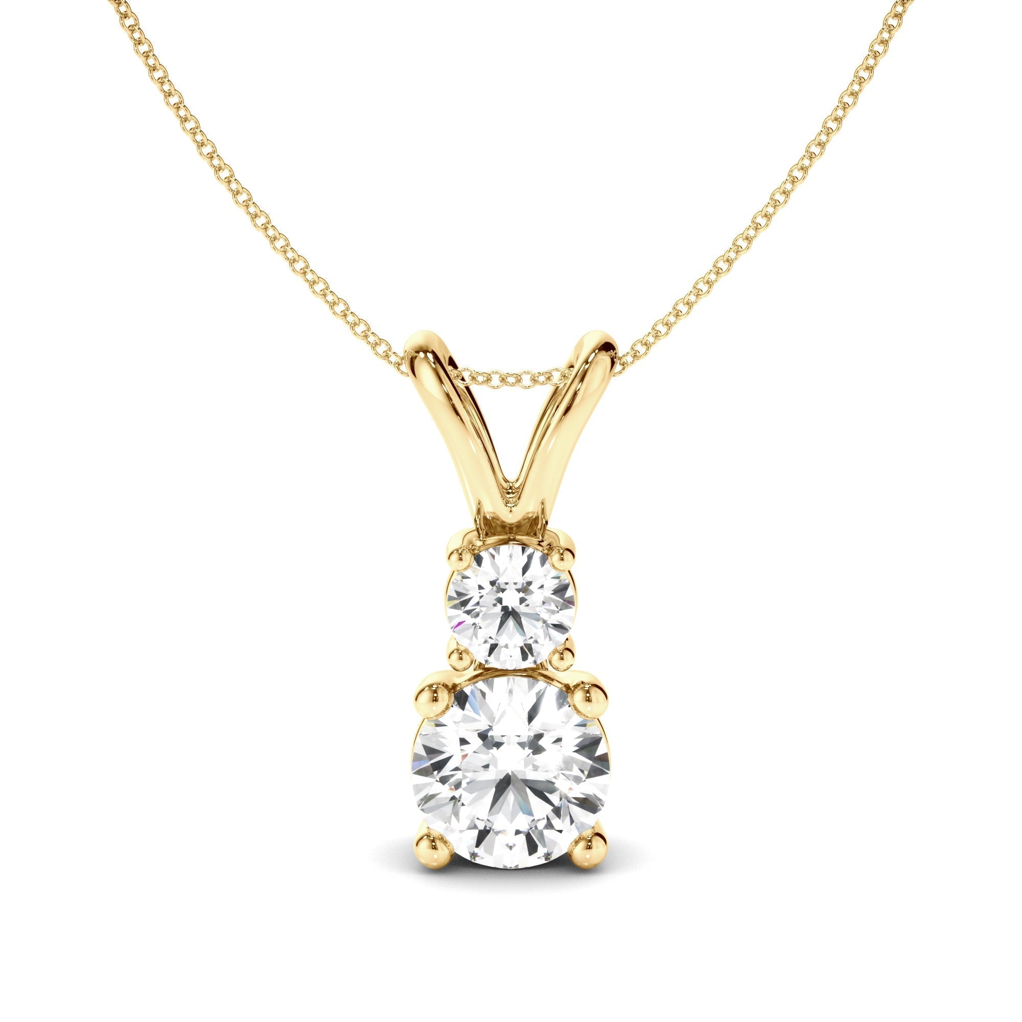 Round Brilliant Cut Diamond Pendant