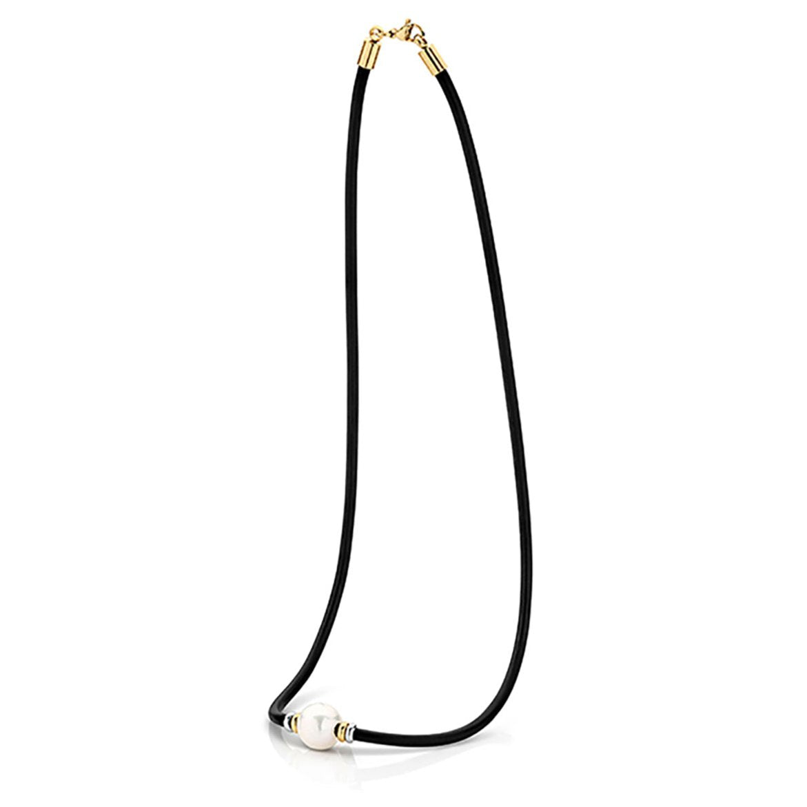 Ikecho Stainless Steel Vivienne Pearl Necklace