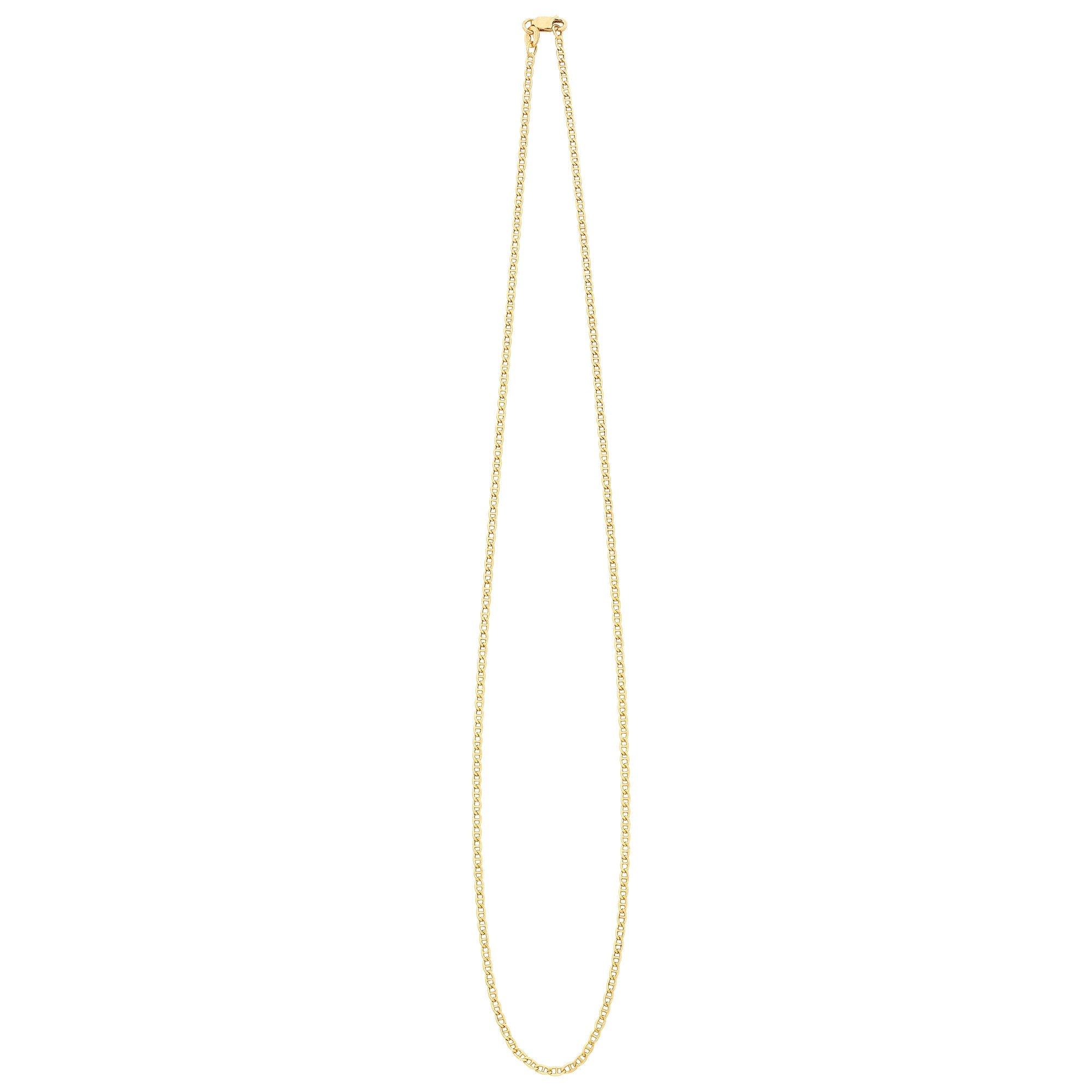 9ct Gold Silver Filled 45cm Chain