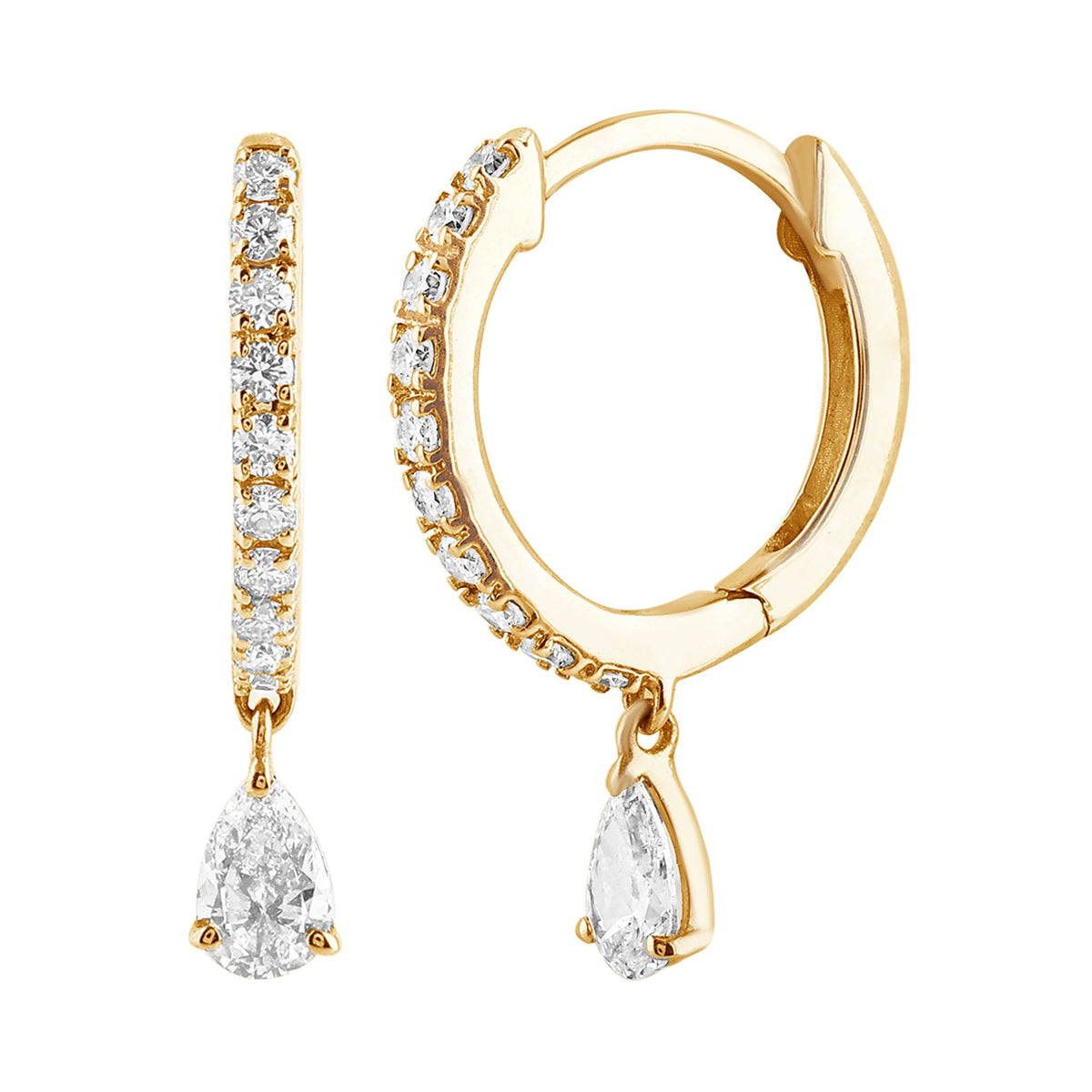 9ct Gold 0.50ct TDW Lab Grown Diamond Earrings