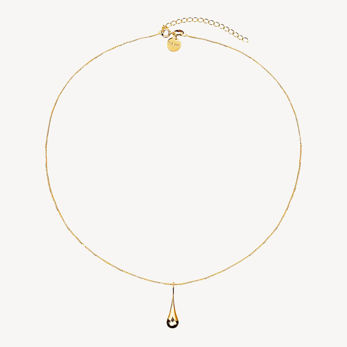 Najo My Silent Tears Necklace - Yellow Gold