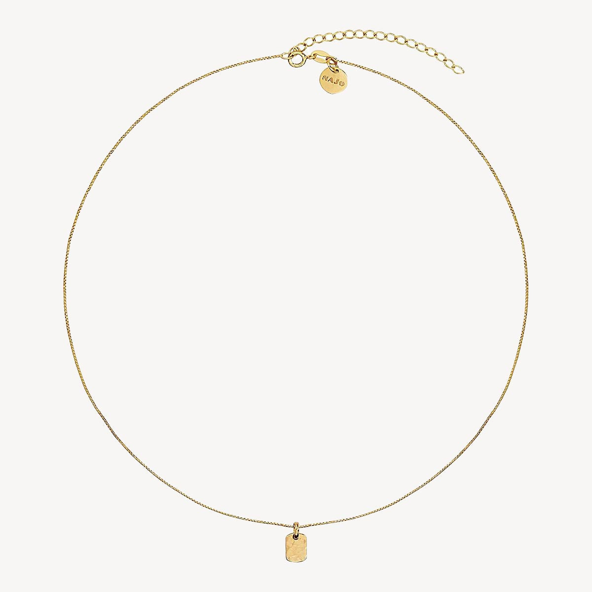 Najo Tigger Necklace - Yellow Gold