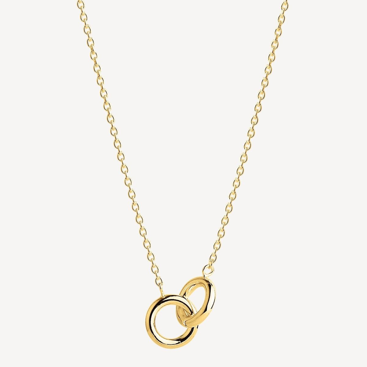 Najo Embrace Necklace (42cm+ext) - Yellow Gold