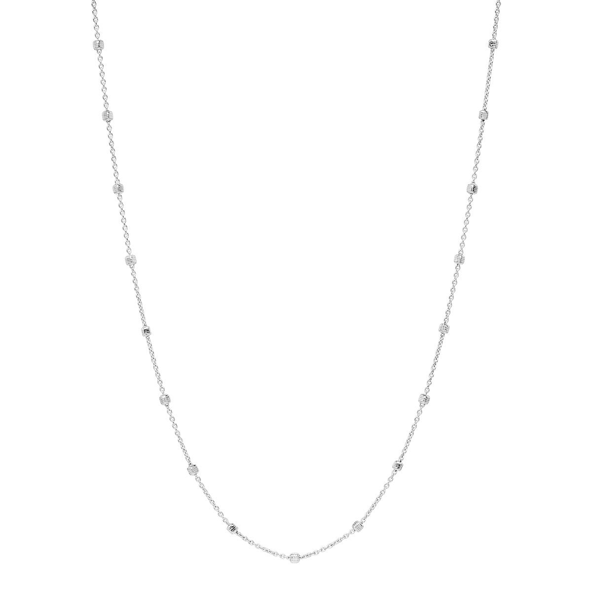 NAJO Birdsong Silver Chain Necklace (45cm+ext)