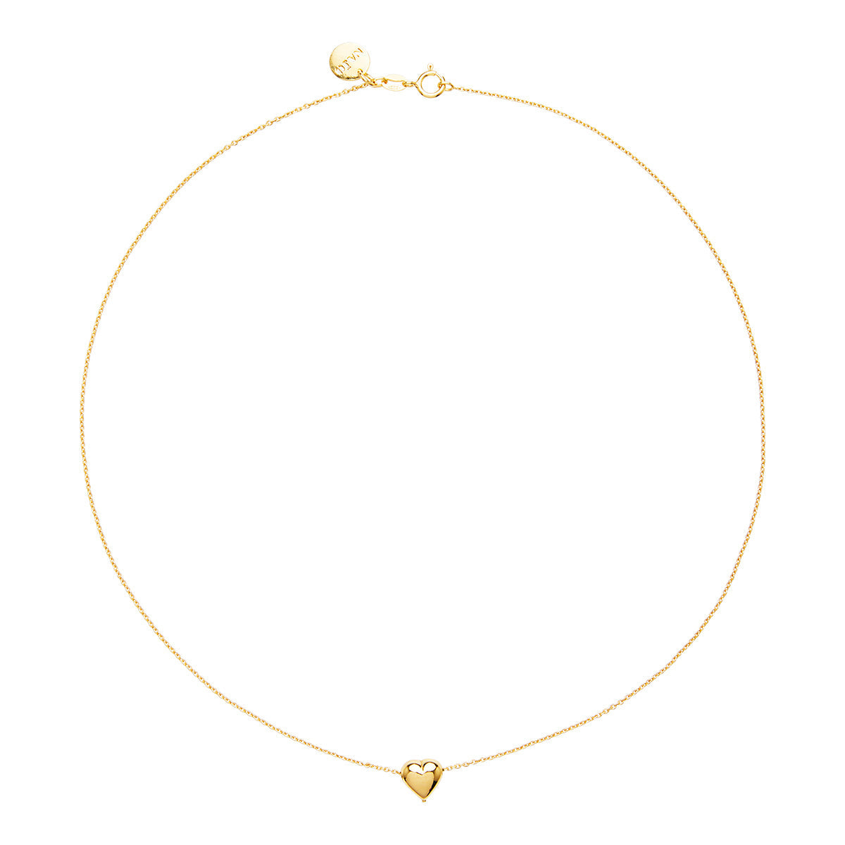 NAJO Amore Yellow Gold Charm Necklace (45cm)