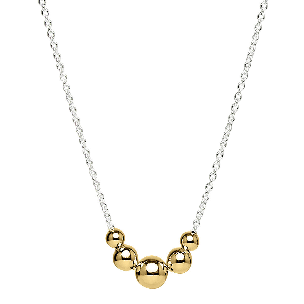 NAJO Oliva Two-Tone Necklace (45cm+ext)