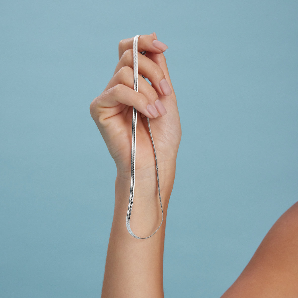 Najo Celestine Necklace - Sterling Silver (Fine)