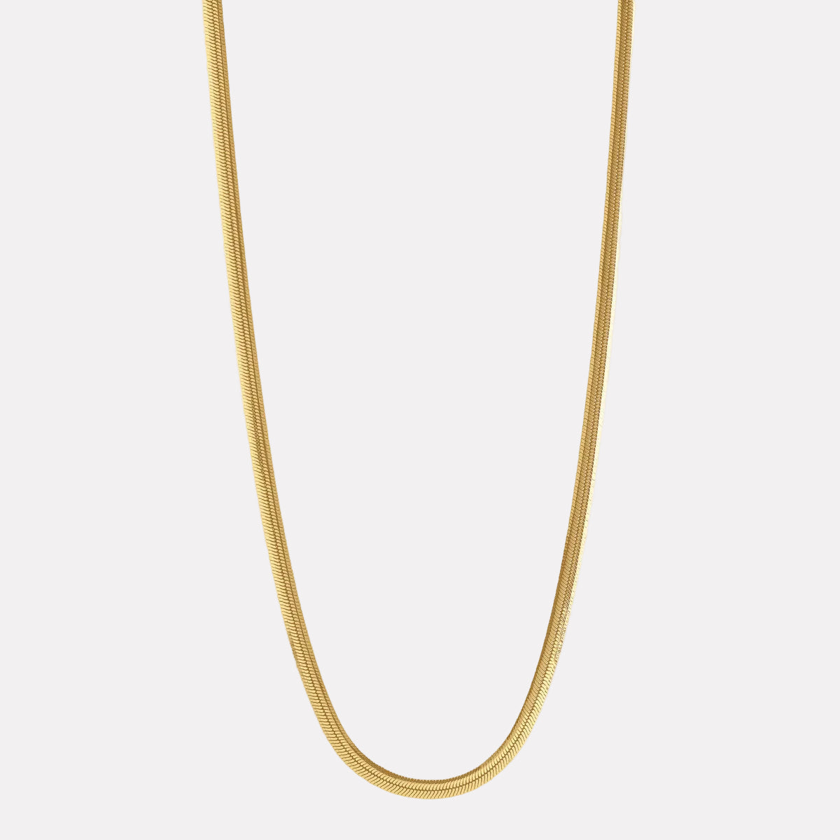 Najo Celestine Fine Yellow Gold Necklace (45cm+ext)