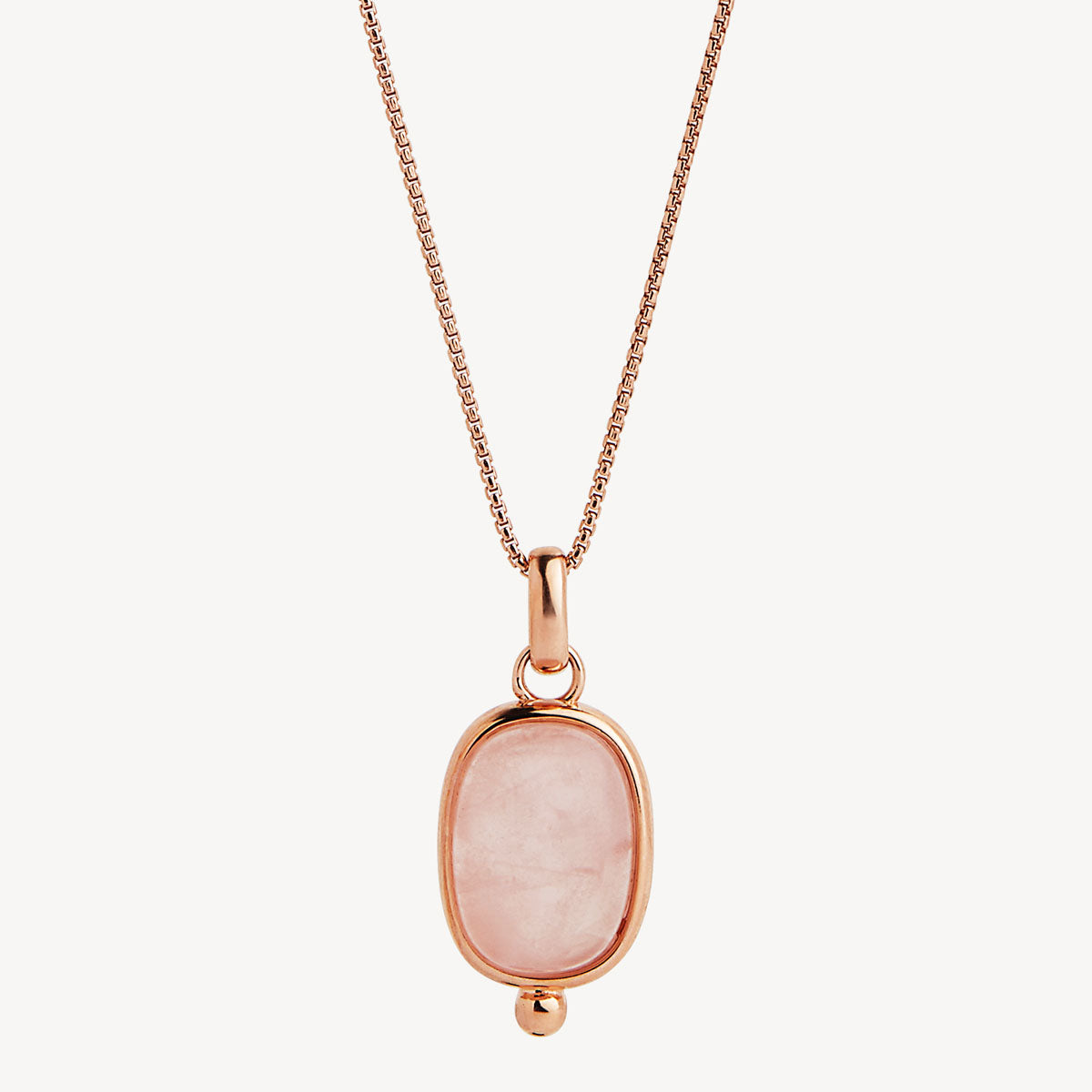 Najo Fleur Rose Quartz Pendant
