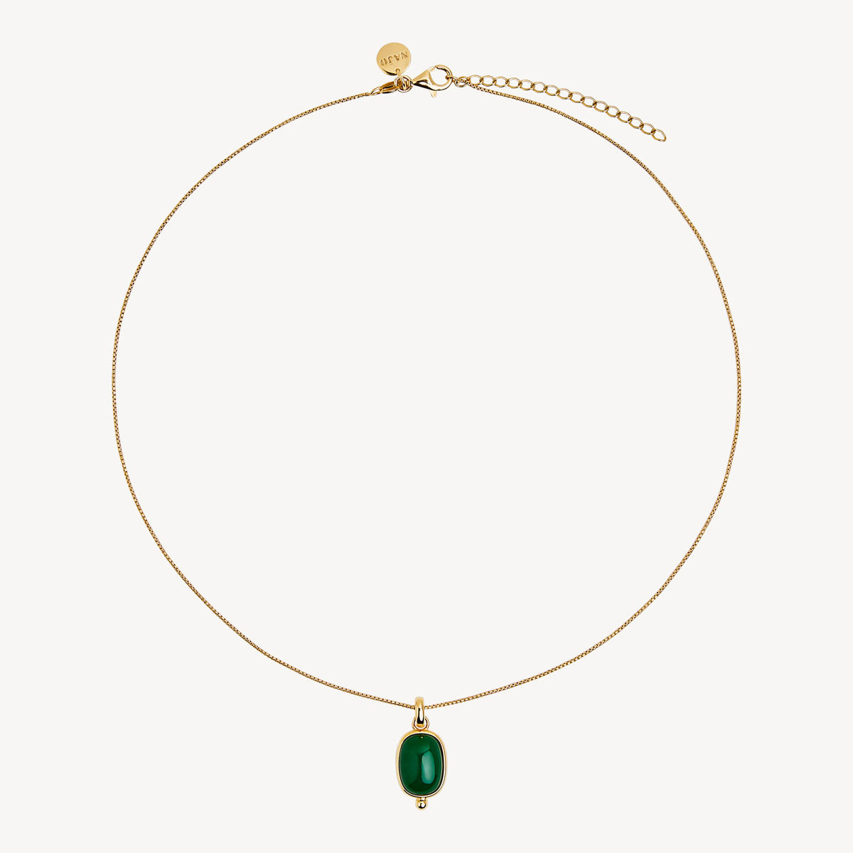 Najo Fleur Green Onyx Pendant