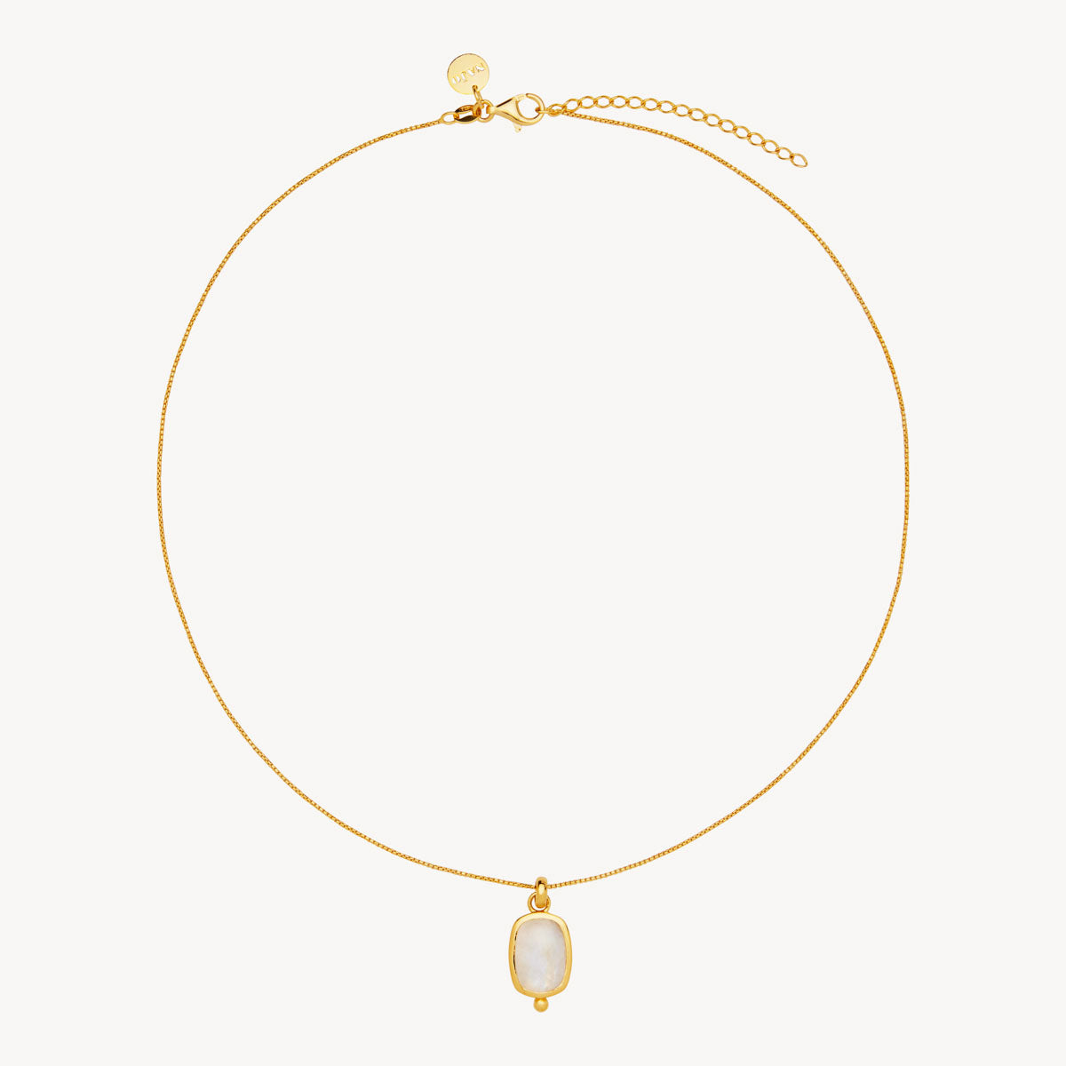 Najo Fleur Rainbow Moonstone Pendant