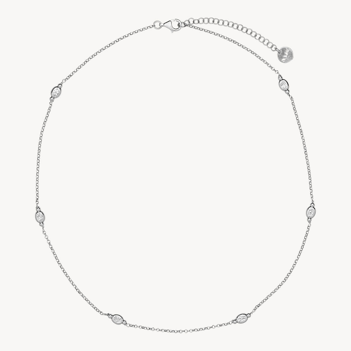 Najo Volare Necklace - Sterling Silver (45 cm)