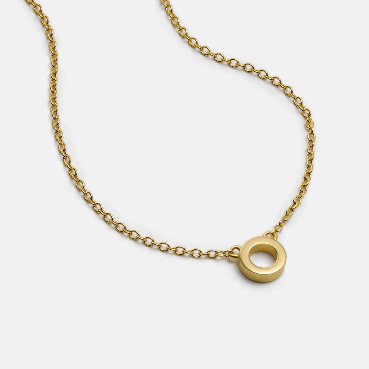 Najo Sola Necklace - Yellow Gold