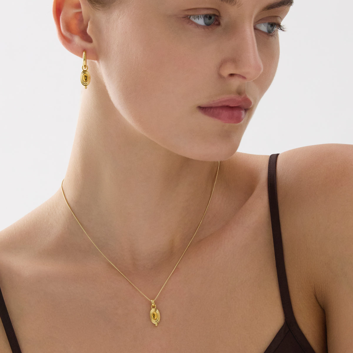Najo Horizon Blue Topaz Necklace