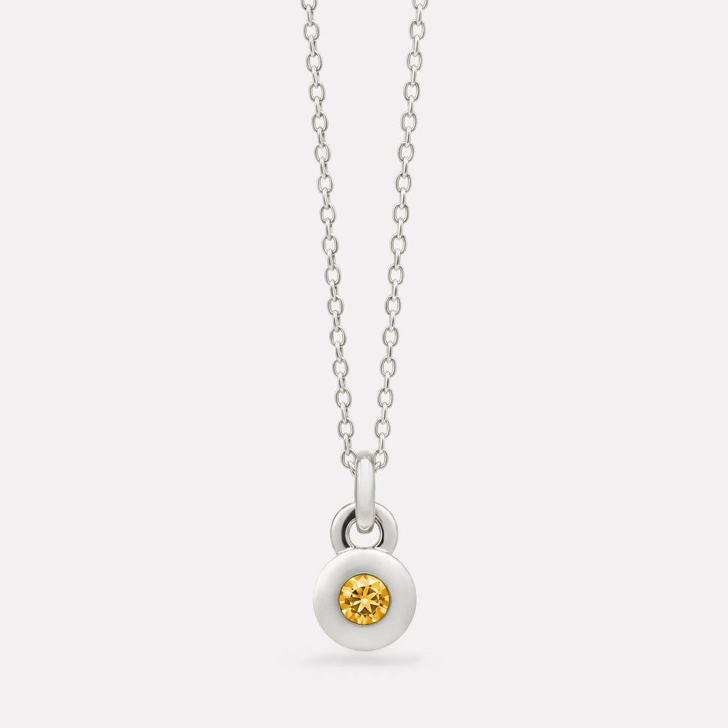 NAJO November Birthstone Necklace – Sterling Silver