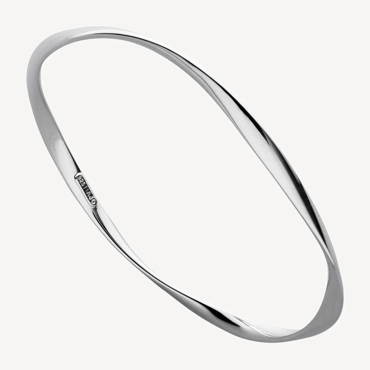 Najo Garden of Eden Bangle (68 mm) - Sterling Silver