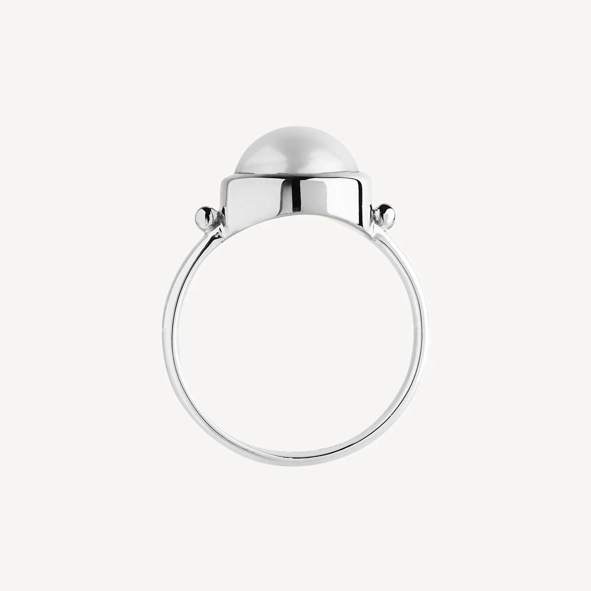 Najo Garland Pearl Ring (Medium) - Sterling Silver