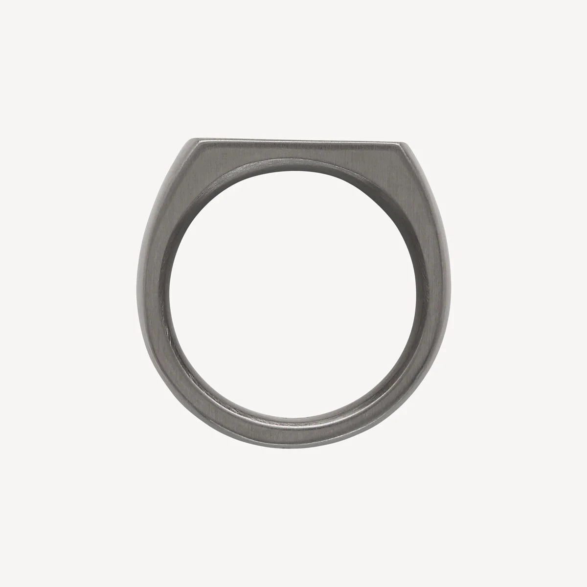 Najo Paladin Men’s Carbon Fibre & Stainless Steel Ring - 12