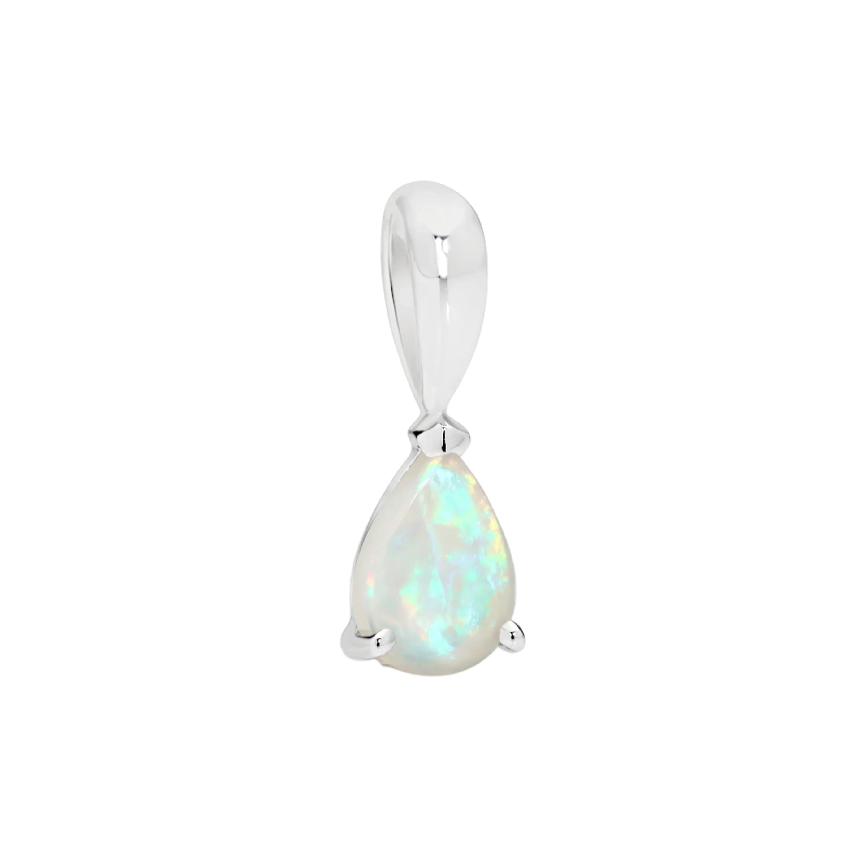 Ikecho Sparkling Rockpool Opal Sterling Silver Pendant