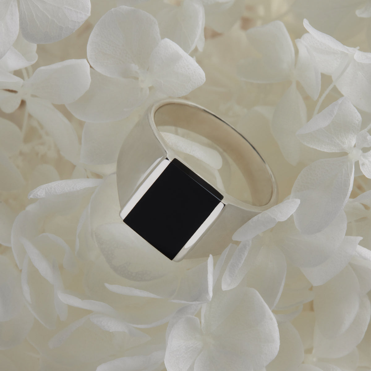 Najo Alchemist Black Onyx Ring - Large