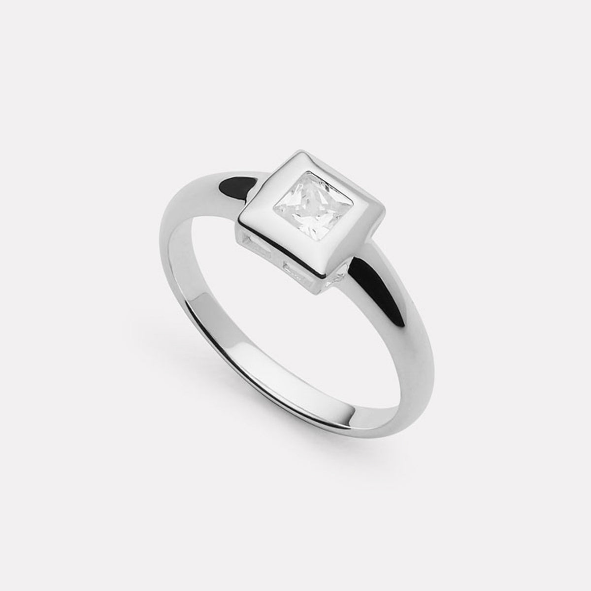 Najo Halo Cubic Zirconia Ring - Small