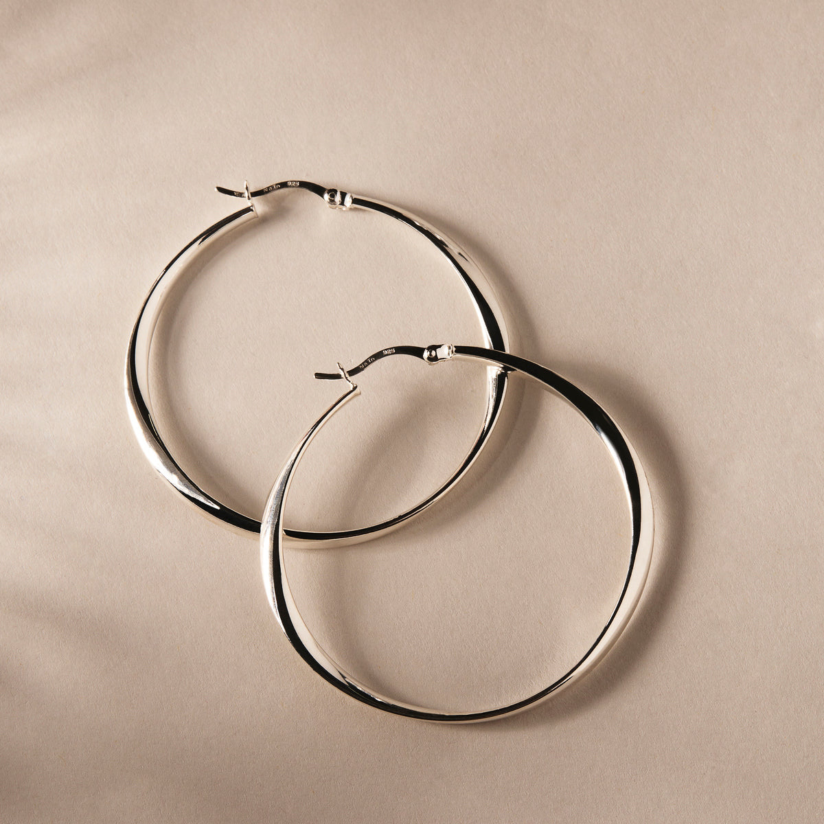 Najo Vespa Hoop Earring - Sterling Silver