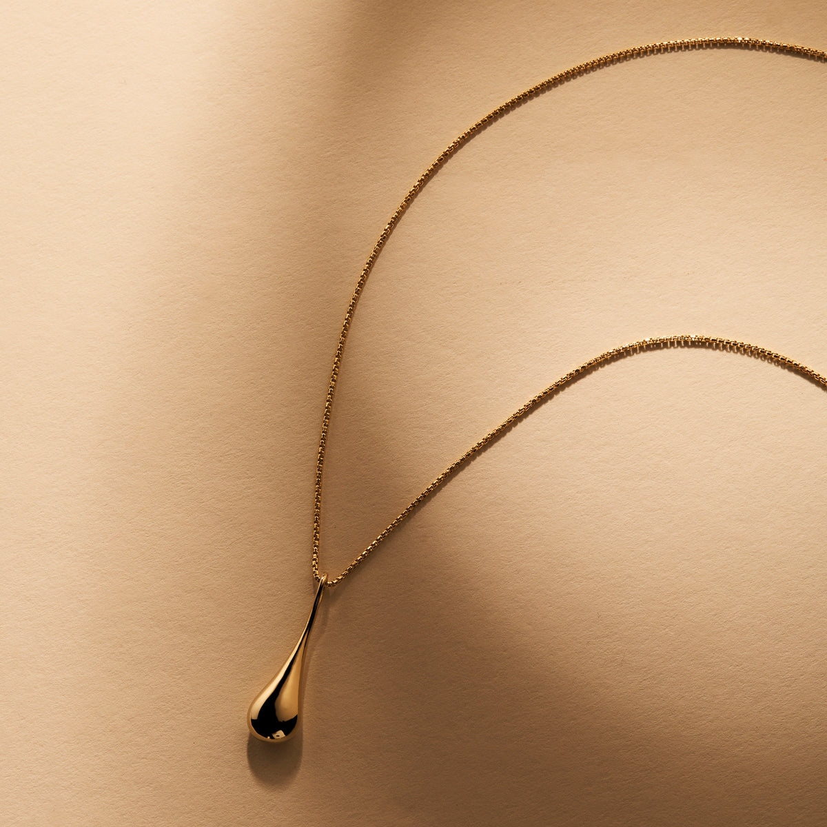 Najo My Silent Tears Necklace - Yellow Gold