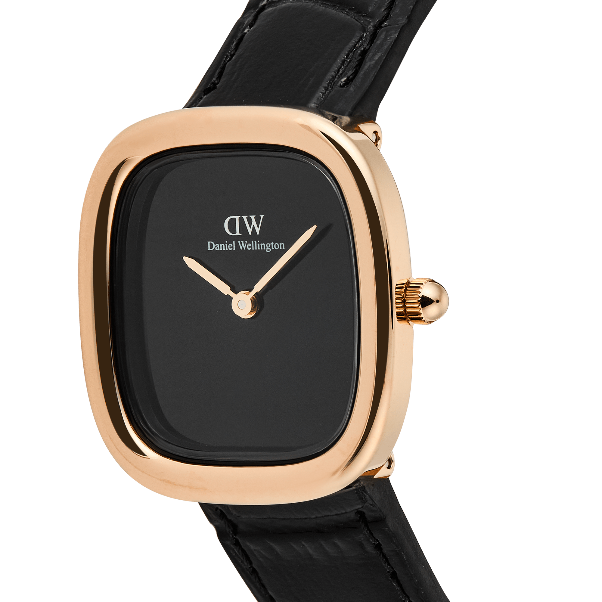 Daniel Wellington Margot Reading Onyx Ceramic Rose Gold