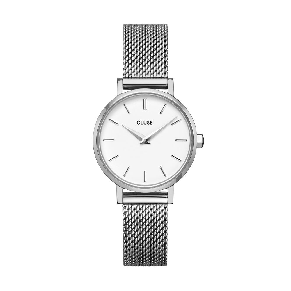 CLUSE Boho Chic Petite Mesh Silver/White CW0101211007