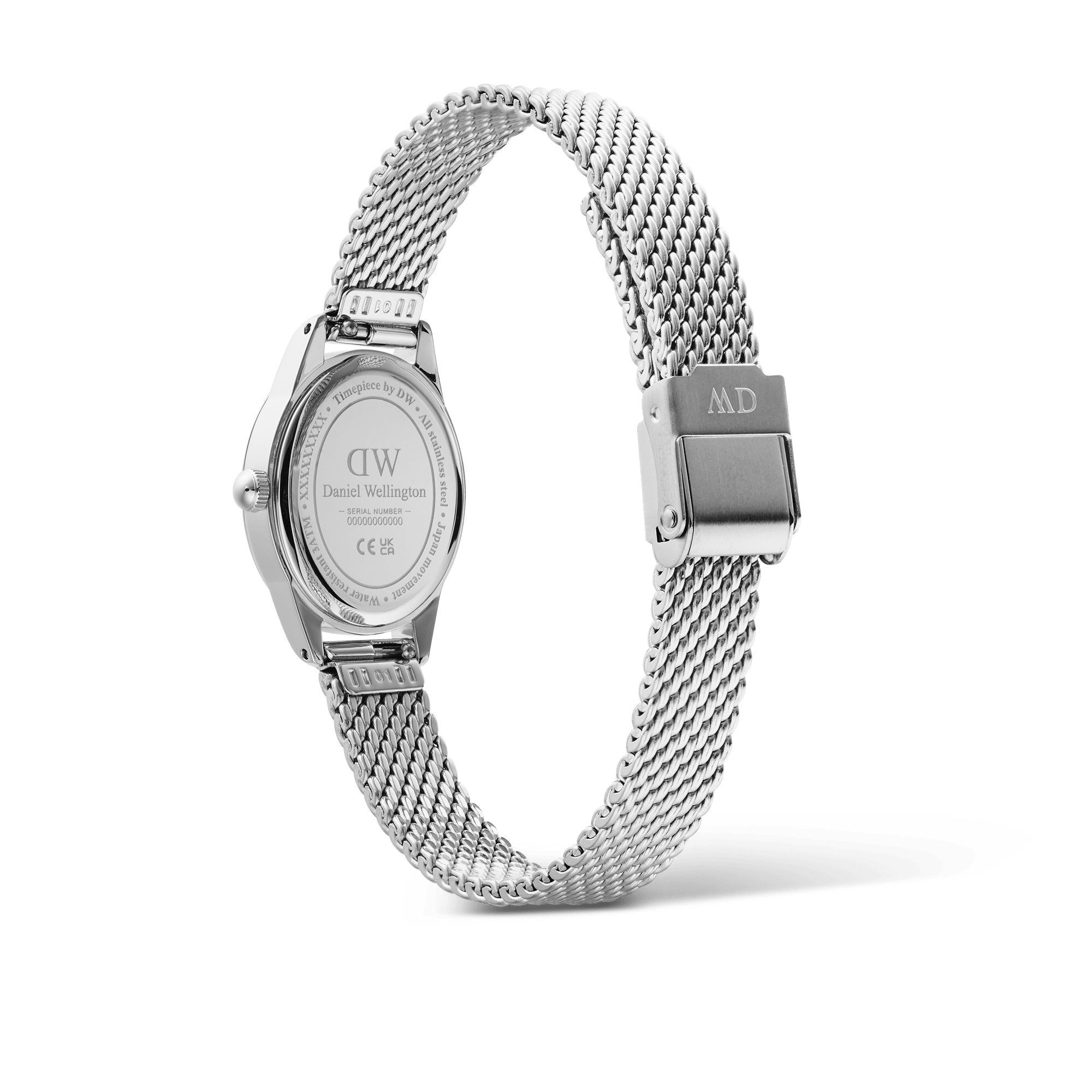 Daniel Wellington Ophelia Mini Mesh White Silver