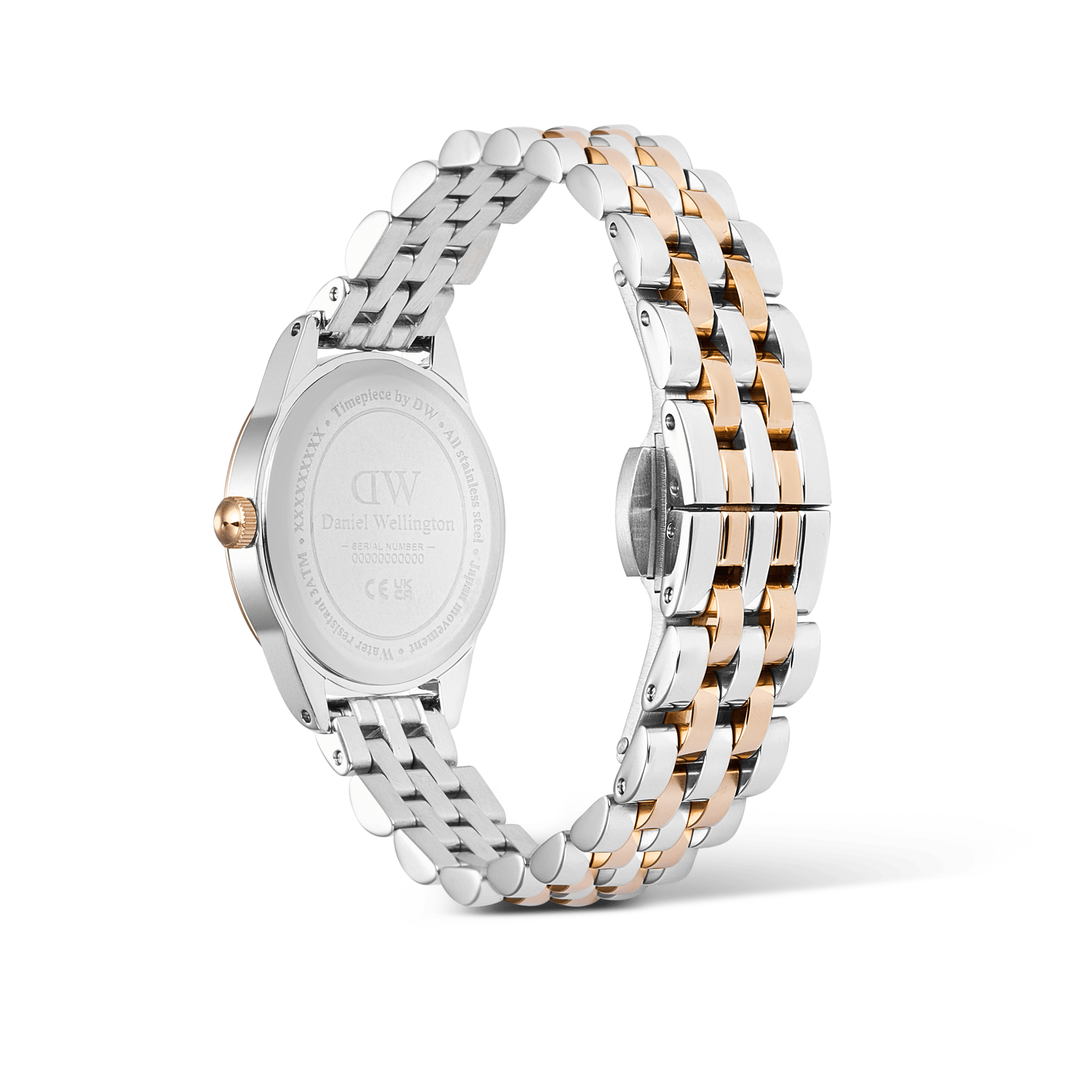 Daniel Wellington Ophelia Mini Two Tone Rose Gold Watch