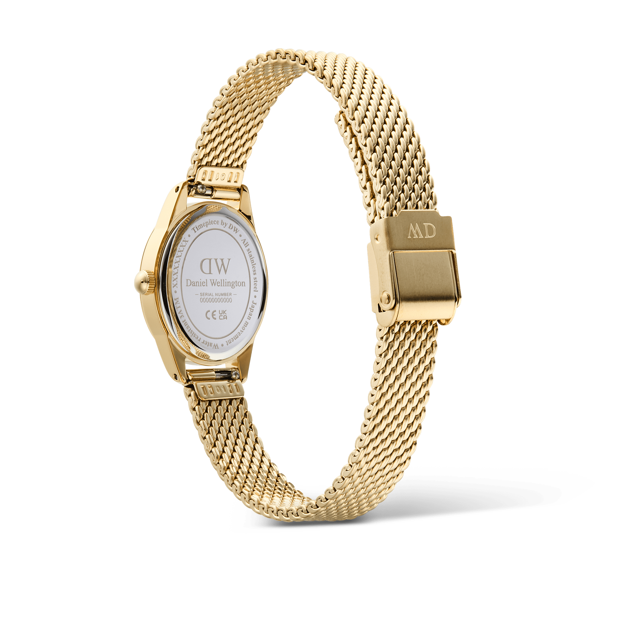 Daniel Wellington Ophelia Mini Mesh White Gold