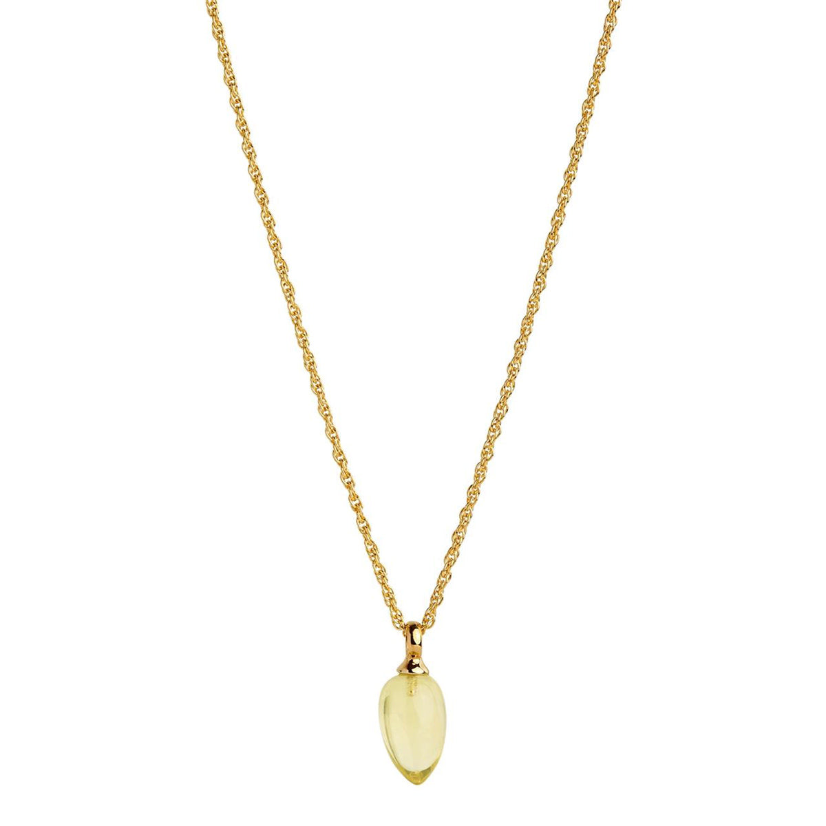 Najo Lemon Quartz Necklace
