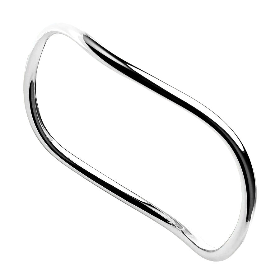 NAJO Island of Dreams Silver Bangle (68mm)
