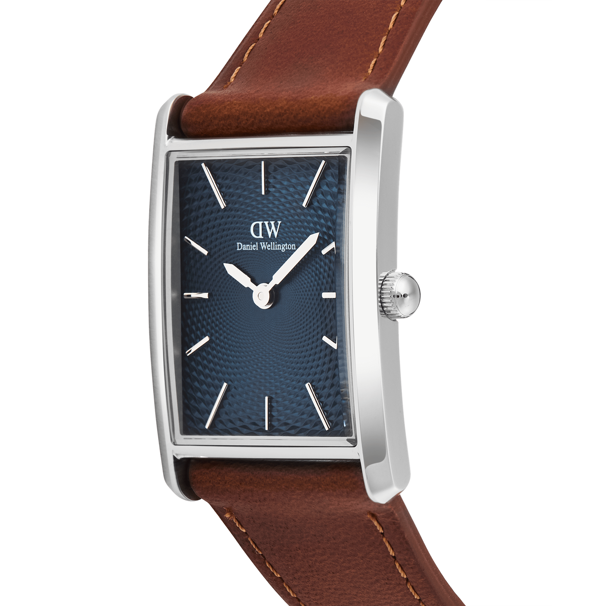 Daniel Wellington Bound Light Brown Arctic Guilloché Silver