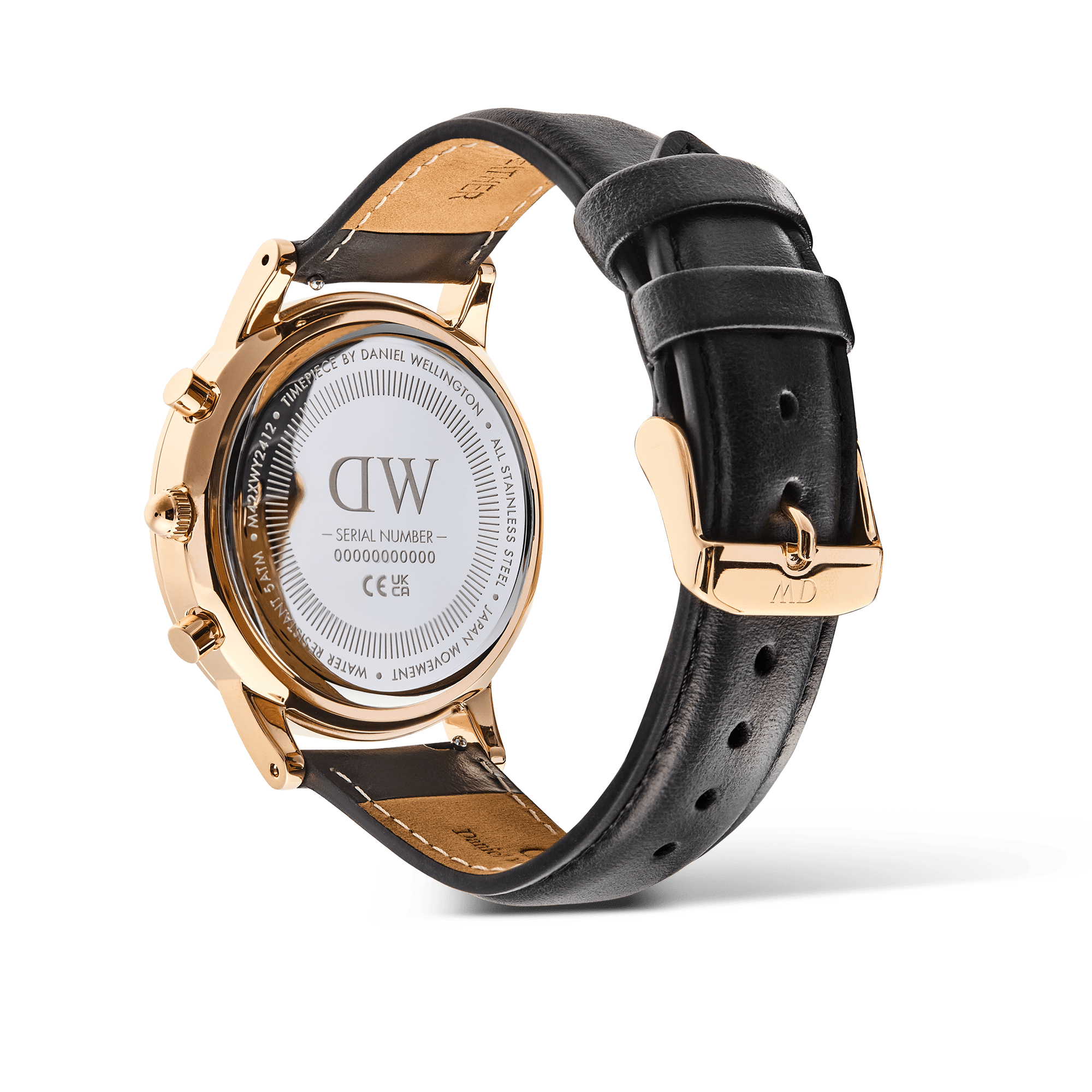 Daniel Wellington Iconic Chronograph Sheffield Arctic Panda Rose Gold