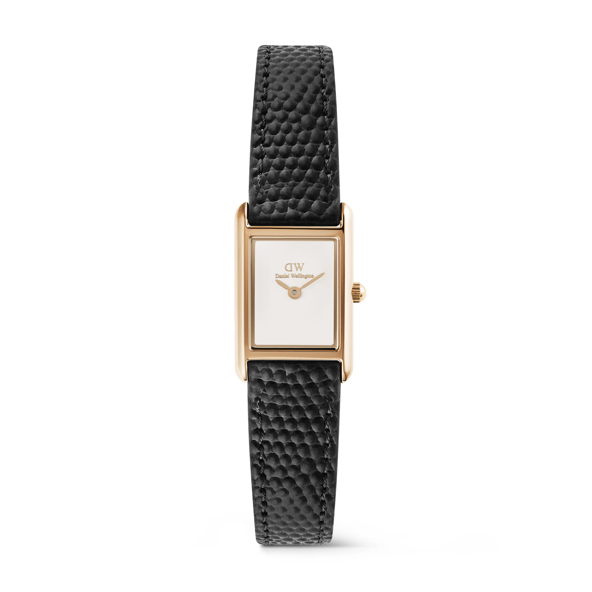 Daniel Wellington Bound Mini Black Lizard Rose Gold