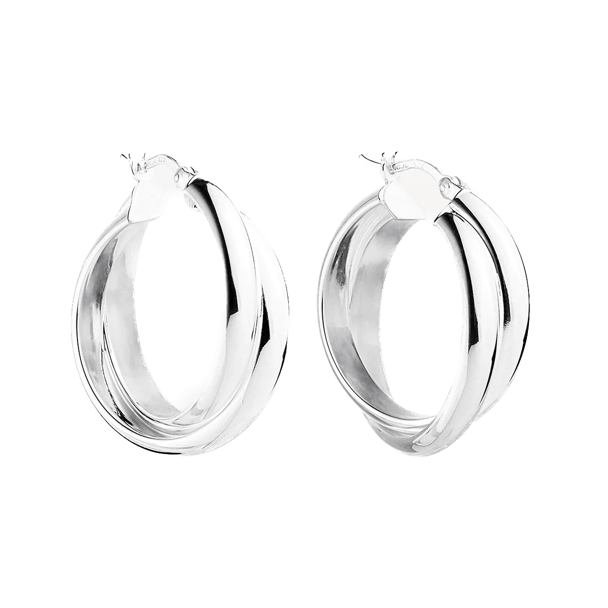 Najo Honeysuckle Hoop Earrings
