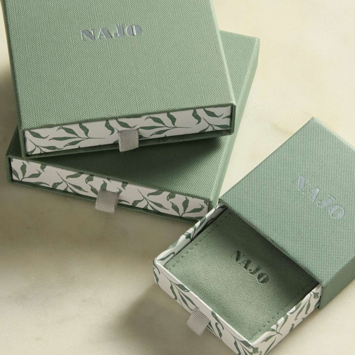 NAJO September Birthstone Necklace – Sterling Silver