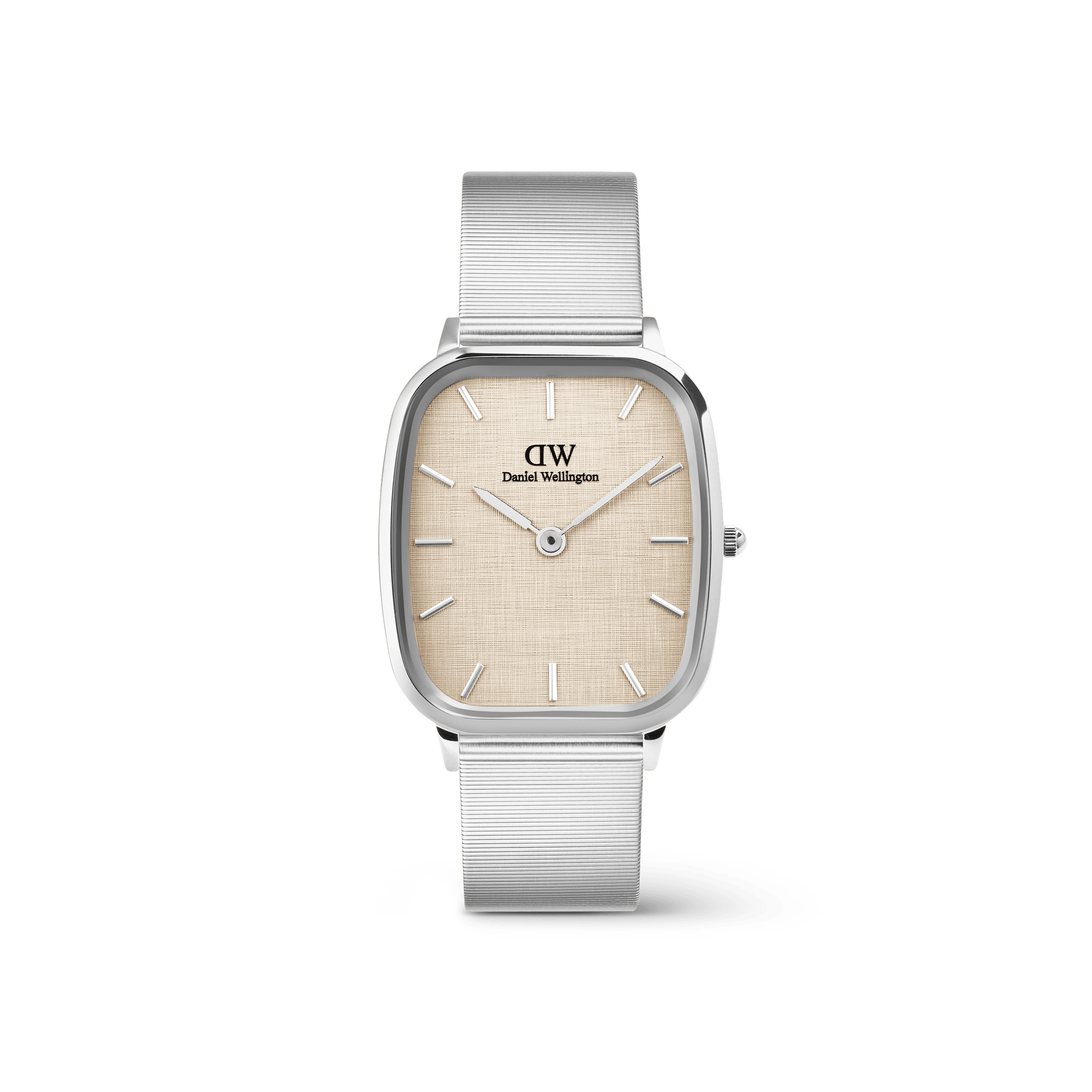 Daniel Wellington Marlon Wire Linen Silver Watch