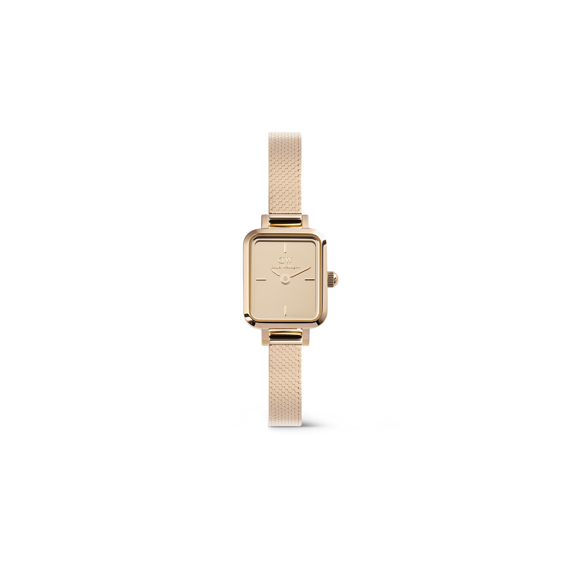 Daniel Wellington Quadro Mini Reflection Rose Gold Watch