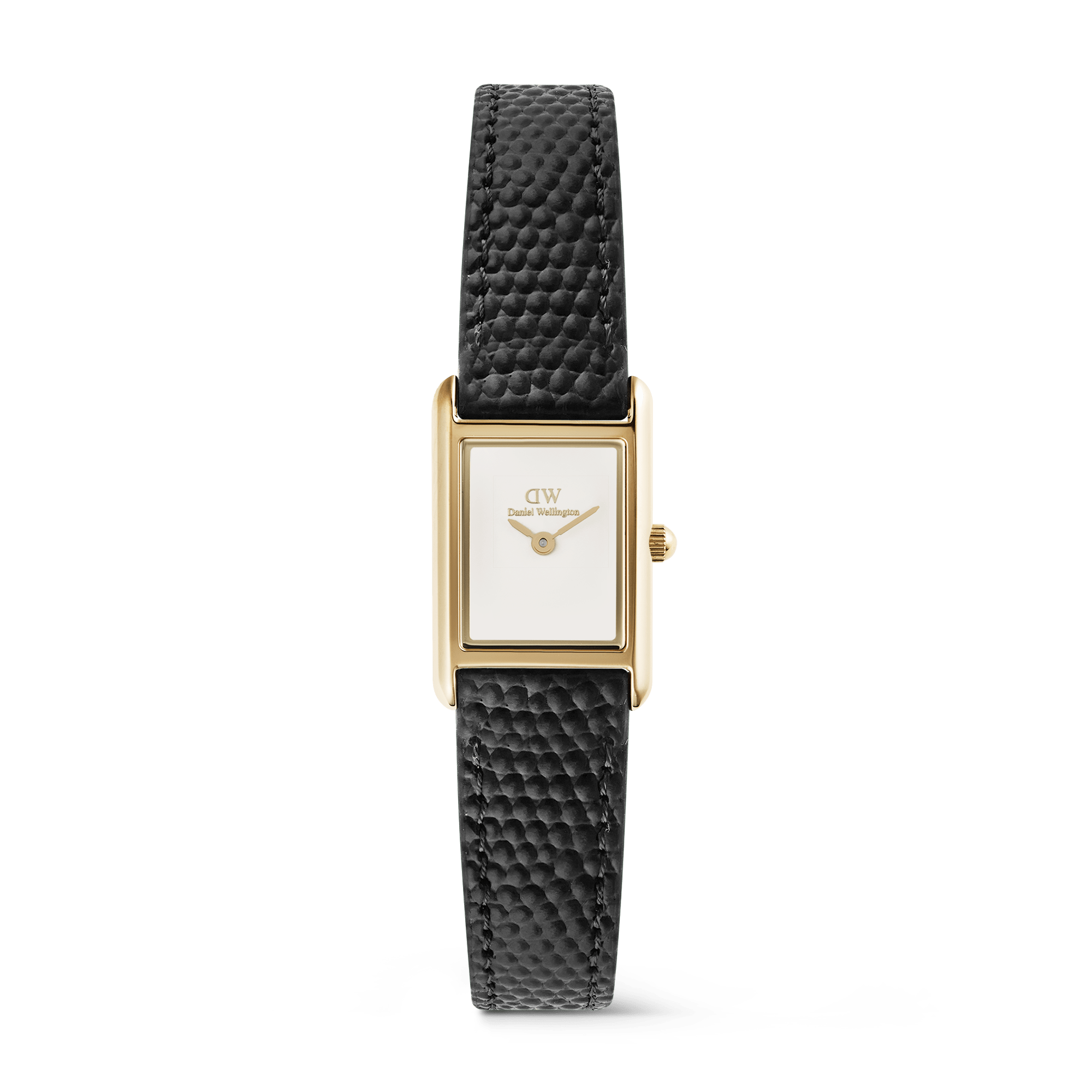 Daniel Wellington Bound Mini Black Lizard Gold