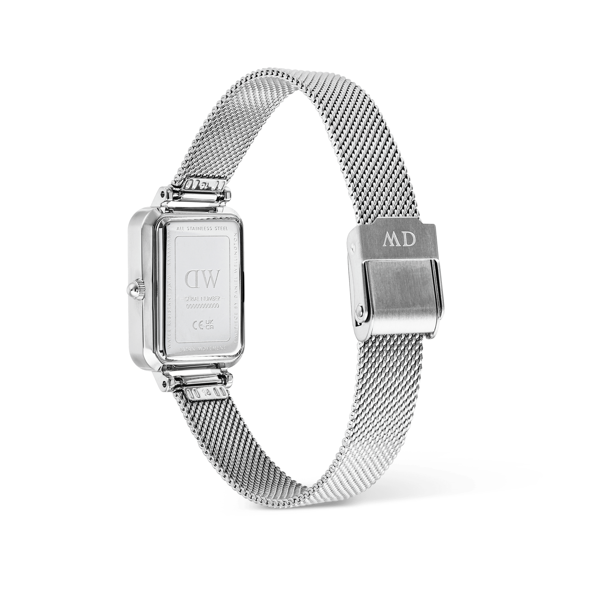 Daniel Wellington Quadro Sterling Roman Numerals Date