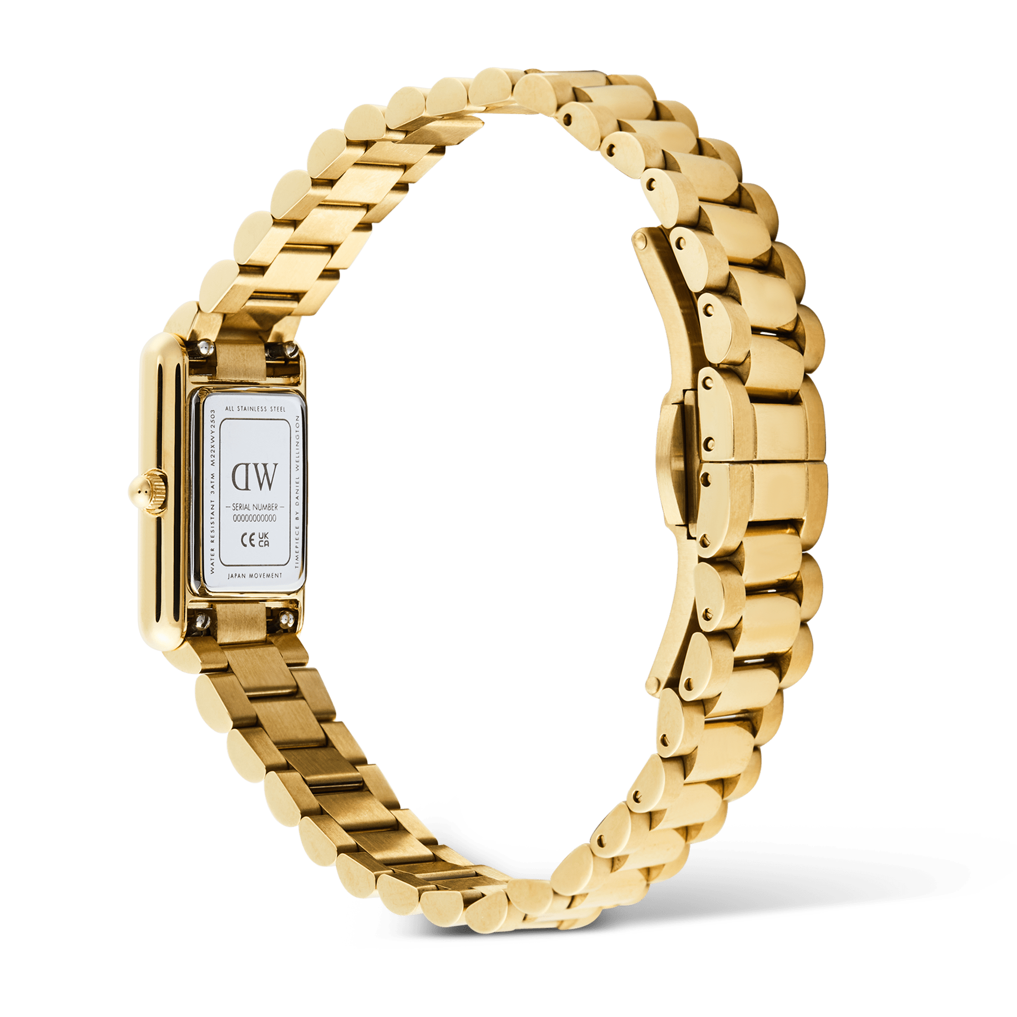 Daniel Wellington Bound Mini 3-Link Gold