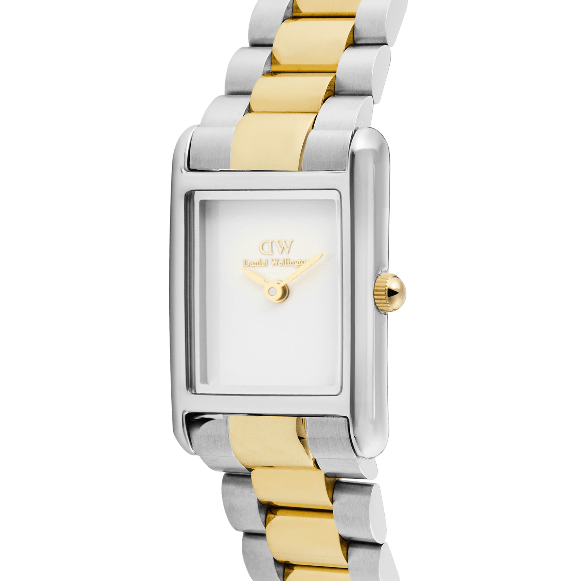 Daniel Wellington Bound Mini 3-Link Two Tone Gold