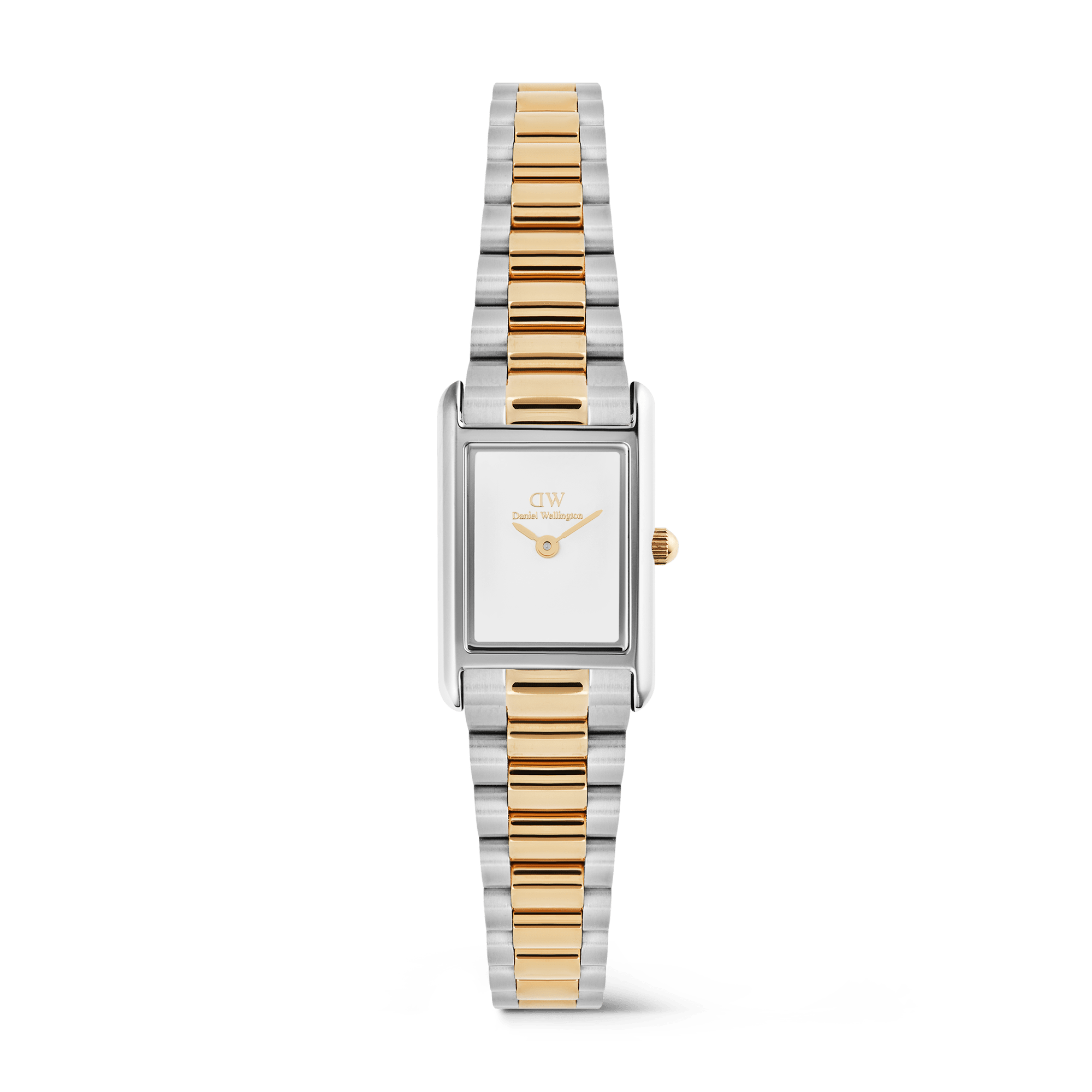 Daniel Wellington Bound Mini 3-Link Two Tone Rose Gold