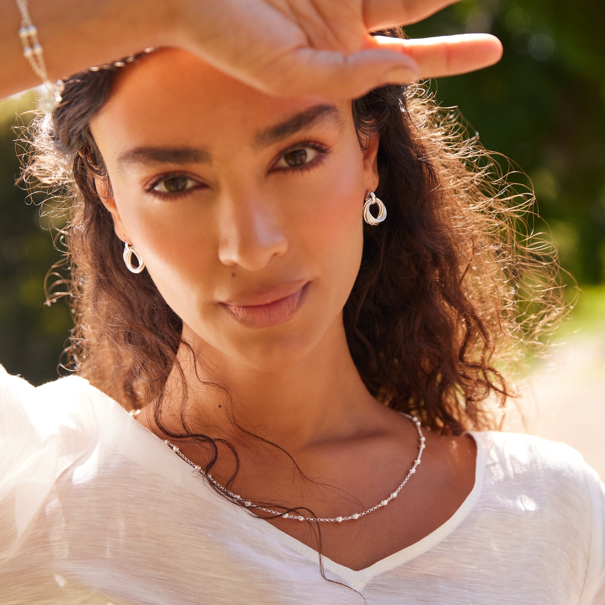 Najo Mattina Necklace - Sterling Silver (45cm)