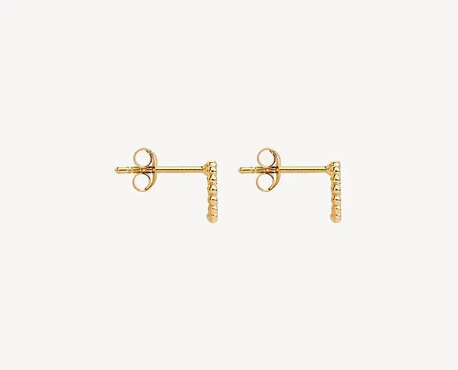 Najo Nectar Stud Earring - Yellow Gold