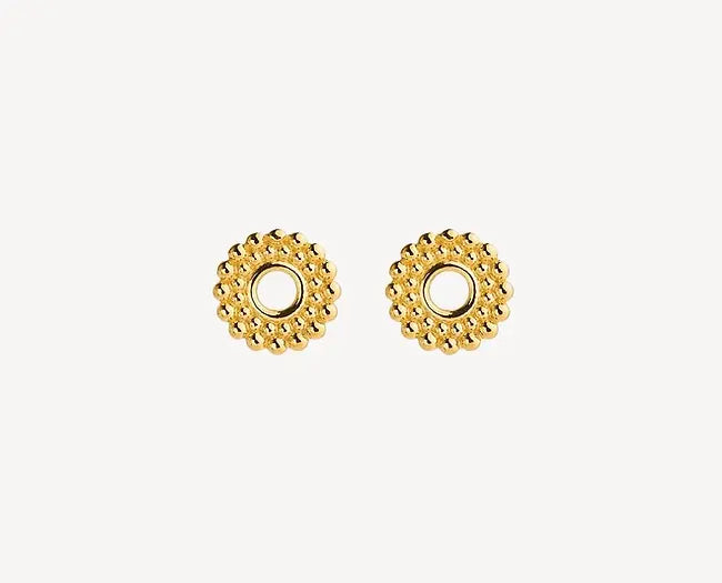 Najo Nectar Stud Earring - Yellow Gold