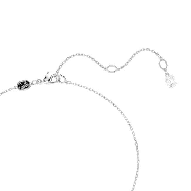 Swarovski Hyperbola Pendant – Mixed cuts, White, Mixed metal finish